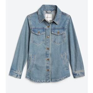 Urban Republic Harlie Denim Jacket Girls 7/8 NWT Classic Light Wash
